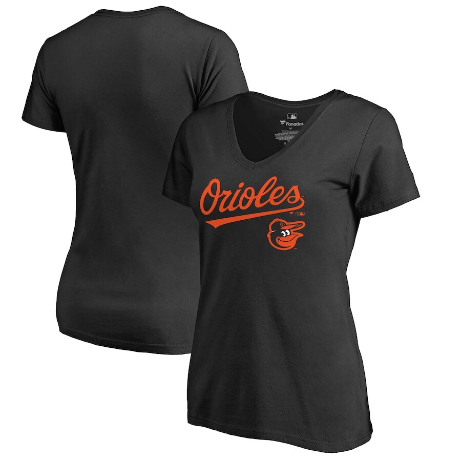 

Футболка с коротким рукавом Fanatics Branded Baltimore Orioles, черный