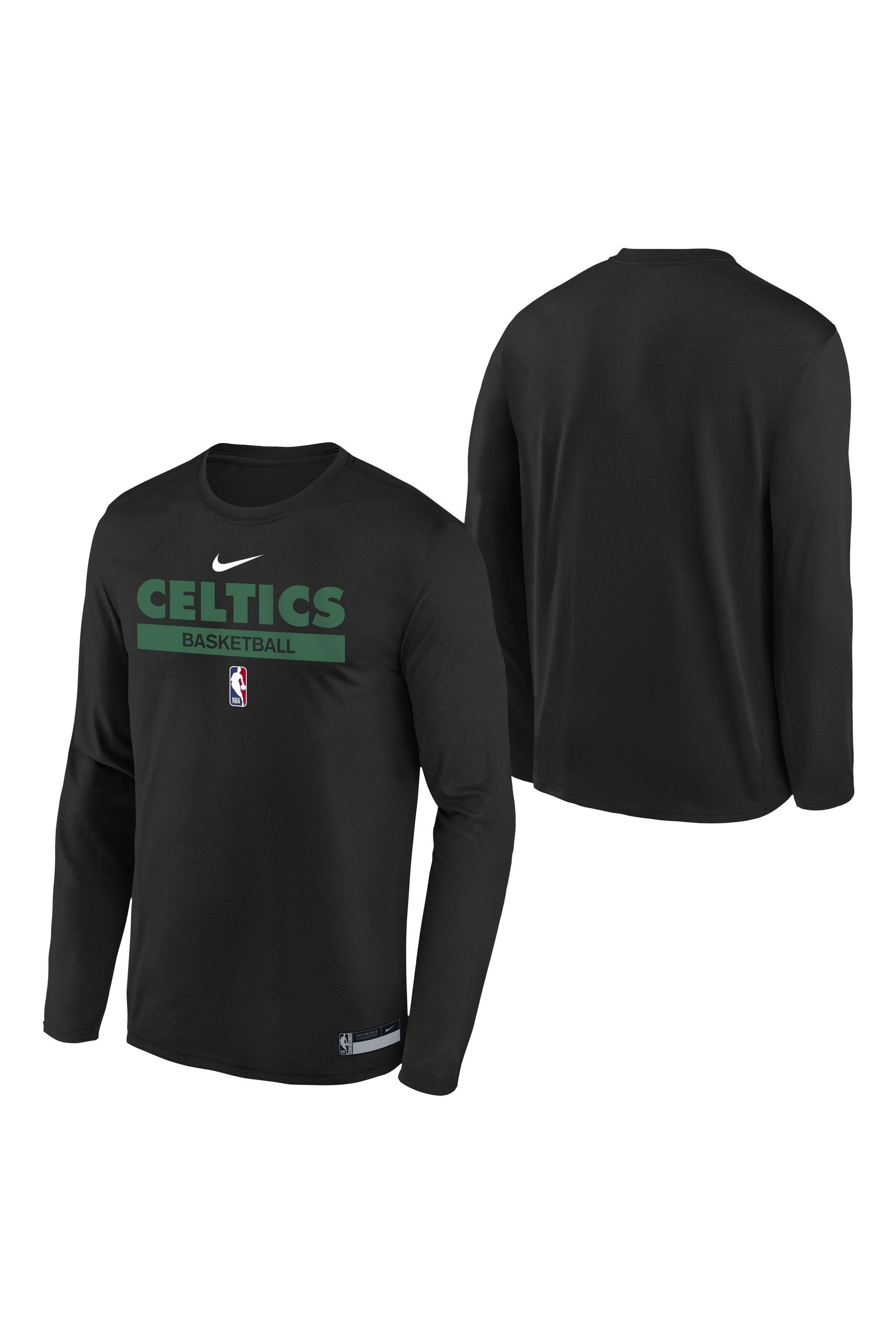 

Футболка Nike с длинными рукавами Boston Celtics Nike, черный