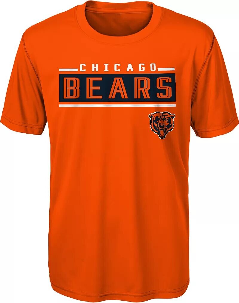 

Nfl Team Apparel Молодежная оранжевая футболка Chicago Bears Amped Up