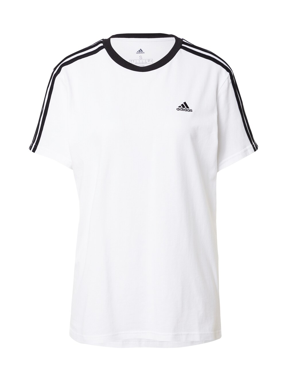 

Рубашка Adidas Essentials 3-Stripes, белый