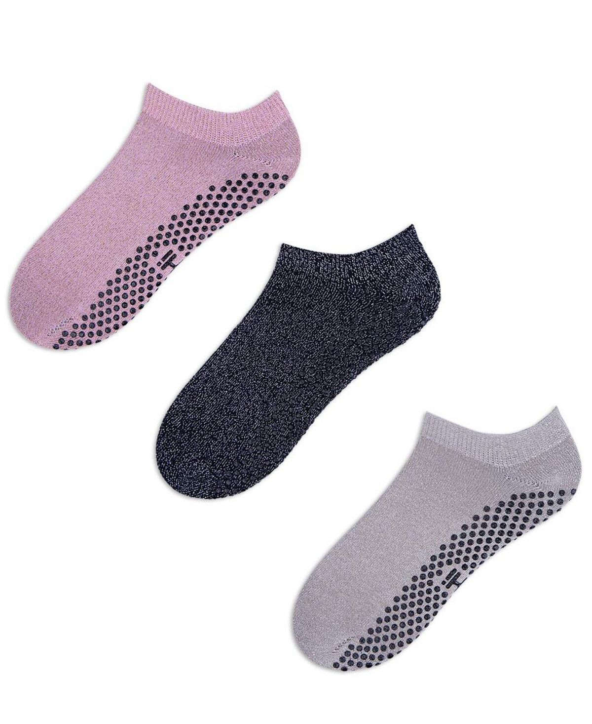 

Набор The Basics Shimmer Grip — комплект из 3 женских носков SHASHI