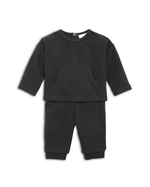

Вафельный топ для мальчиков &; Комплект штанов - малыш Bloomie's Baby, цвет Gray