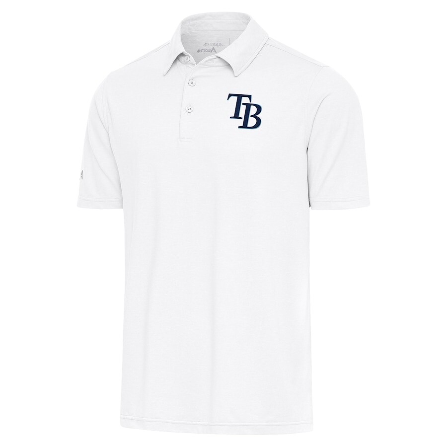 

Поло с коротким рукавом Antigua Tampa Bay Rays, белый