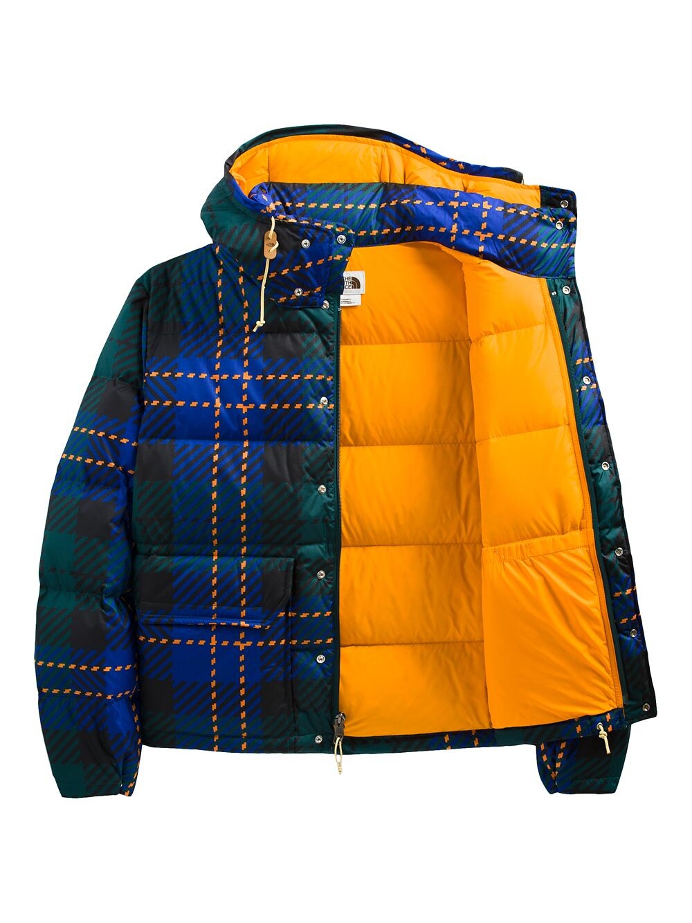 

Короткая пуховая куртка 71 Sierra с принтом The North Face, зеленый