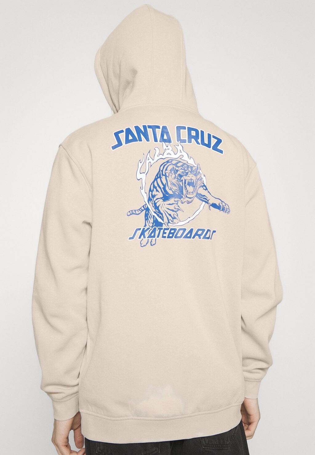 

Толстовка SALBA COLLAGE TIGER UNISEX Santa Cruz, овсяный