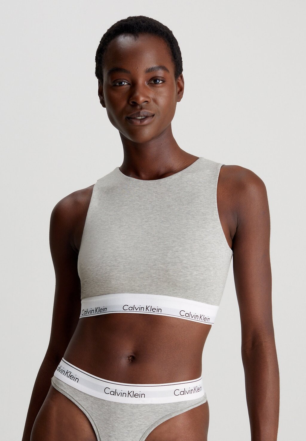 

Бюстье бюстгальтер Calvin Klein Underwear, серый