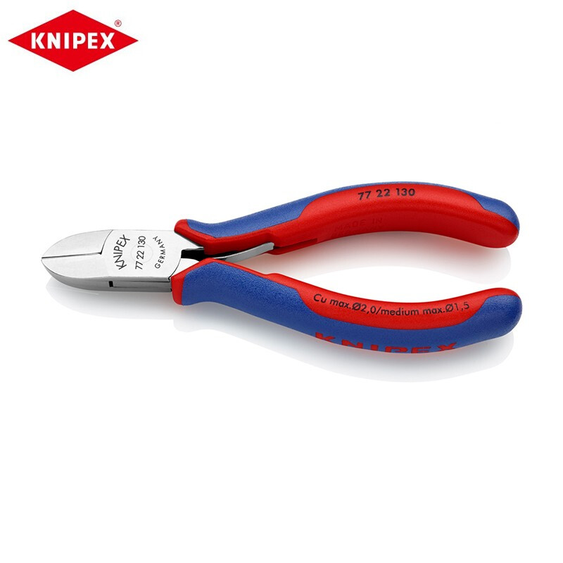 [T] KNIPEX 130 мм прецизионные диагональные плоскогубцы для электронных устройств, плоскогубцы для рта, ножницы для водяного рта, электронные ножницы, пластиковые плоскогубцы, диагональные плоскогубцы 77 22 130 по индивидуальному заказу (срок доставки 4-