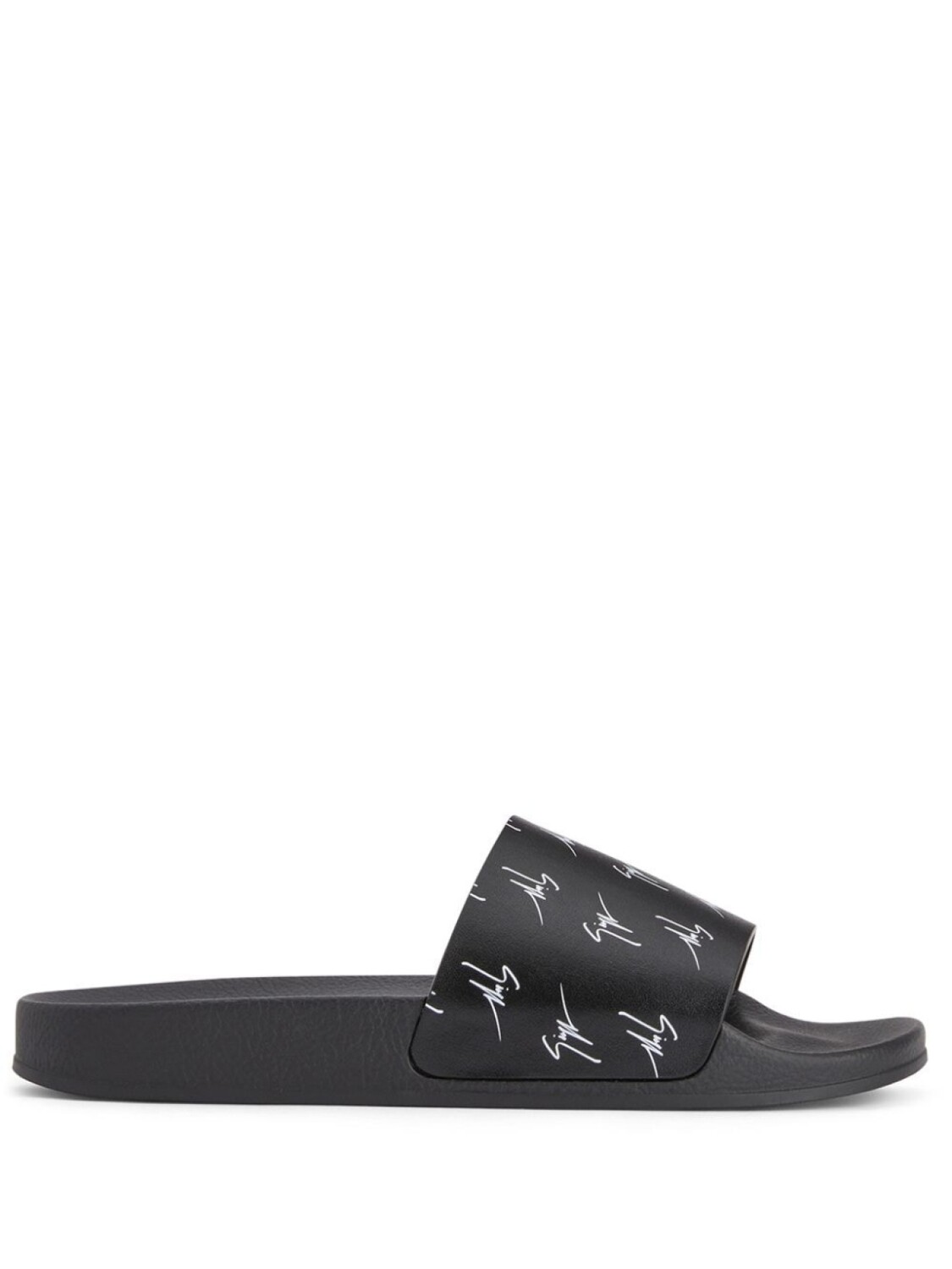 

Giuseppe Zanotti шлепанцы Brett, черный