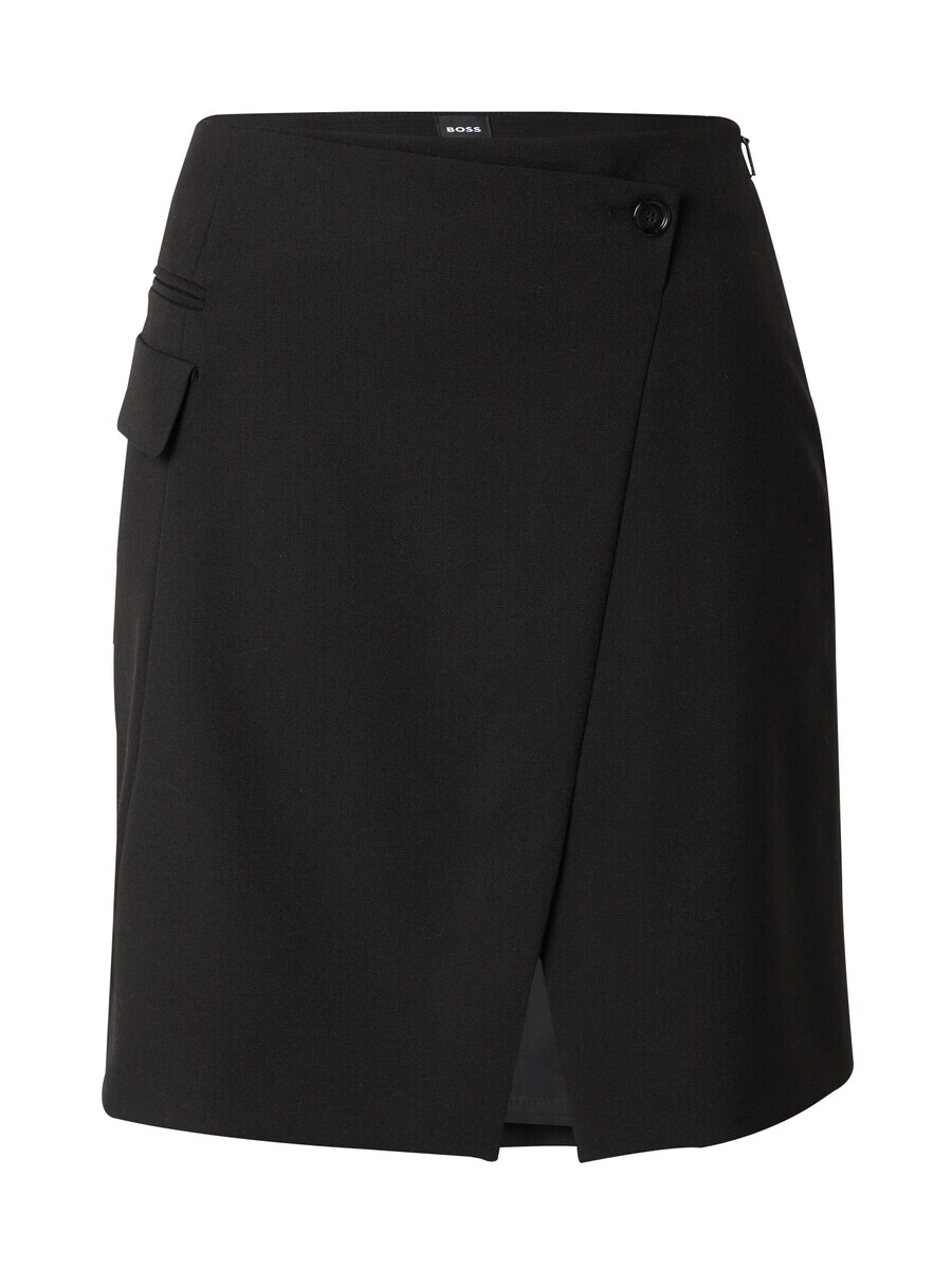 

Юбка BOSS Skirt Velmuta, черный