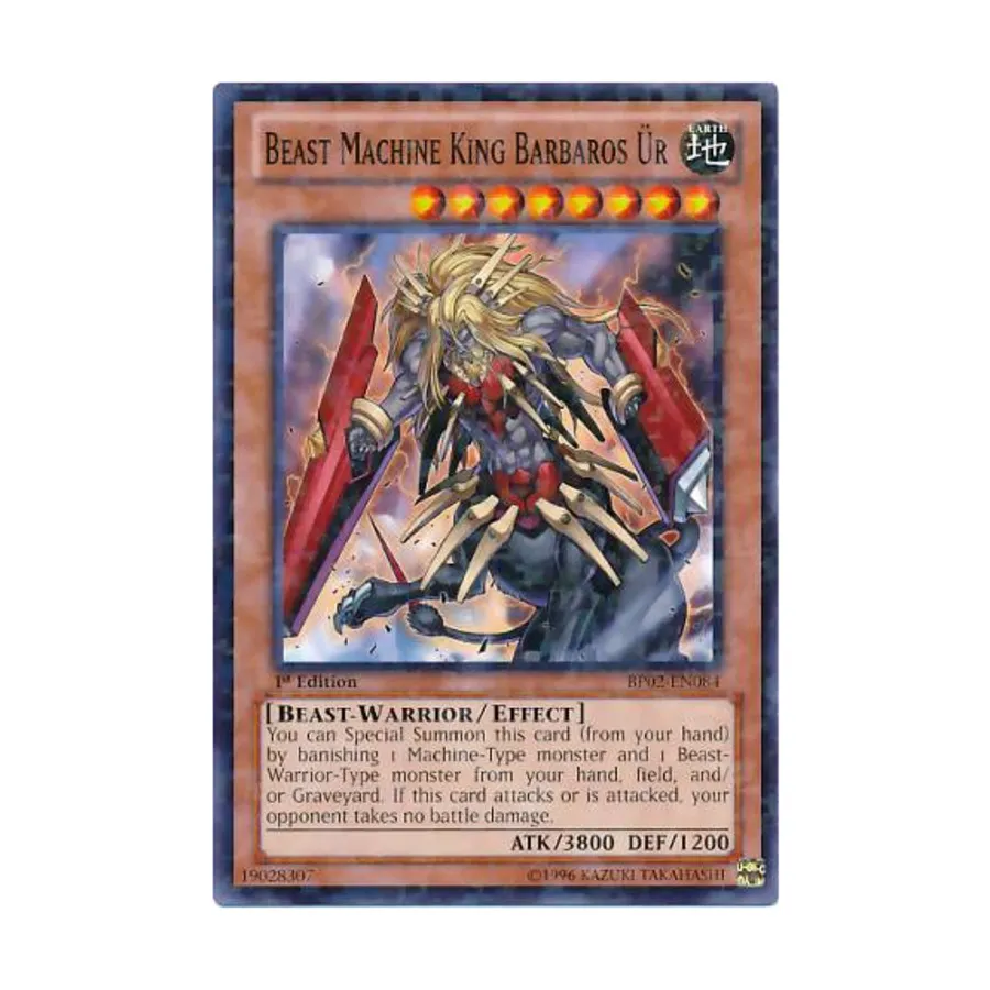 

CCG Король зверей-машин Барбарос Ур (редкий черный), Yu-Gi-Oh - Battle Pack 2 - War of the Giants - Singles