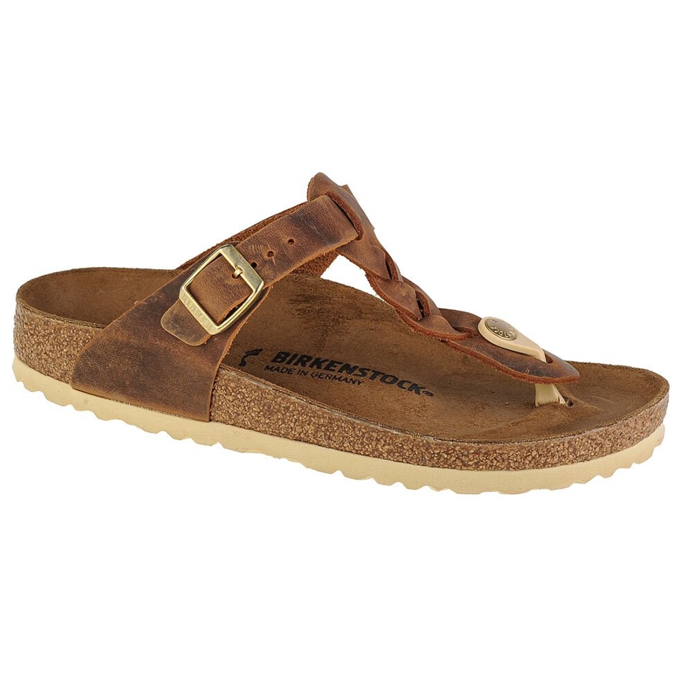 

Сандалии Birkenstock Gizeh Braided Fl, коричневый