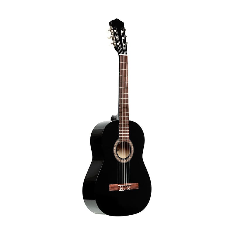 Акустическая гитара Stagg 4/4 Classical Acoustic Guitar - Black - SCL50-BLK акустическая гитара stagg sa20d black 3 4 acoustic guitar