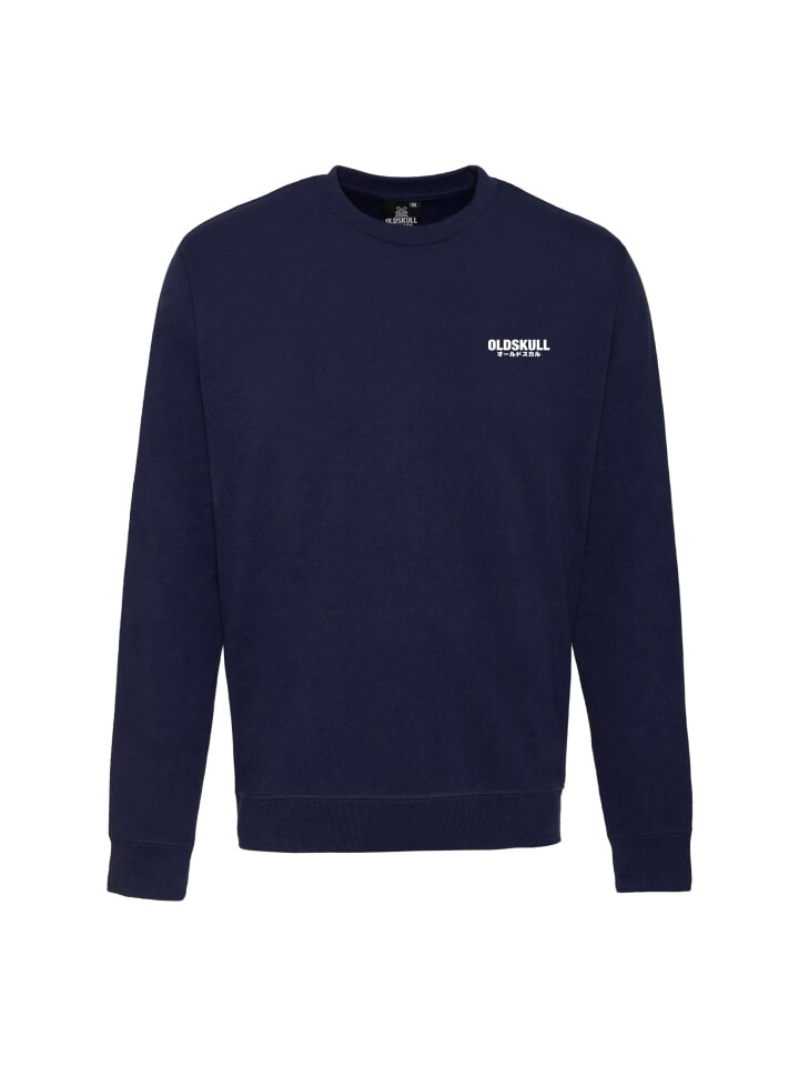 

Толстовка OLDSKULL Basic Osk Logo, цвет blau-schwarz