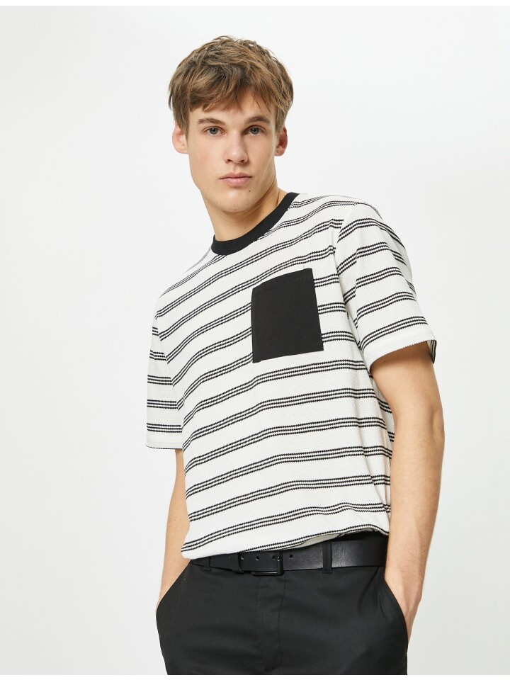 

Футболка KOTON T shirt, цвет schwarz gestreift