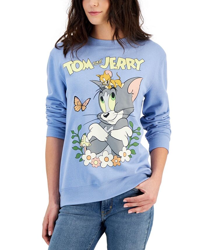 

Толстовка Jerry с графическим принтом Love Tribe, синий