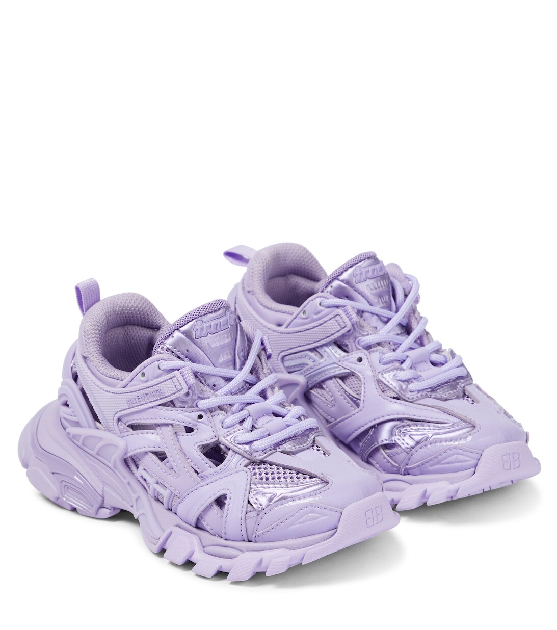 

Кроссовки Track 2 Balenciaga Kids, фиолетовый