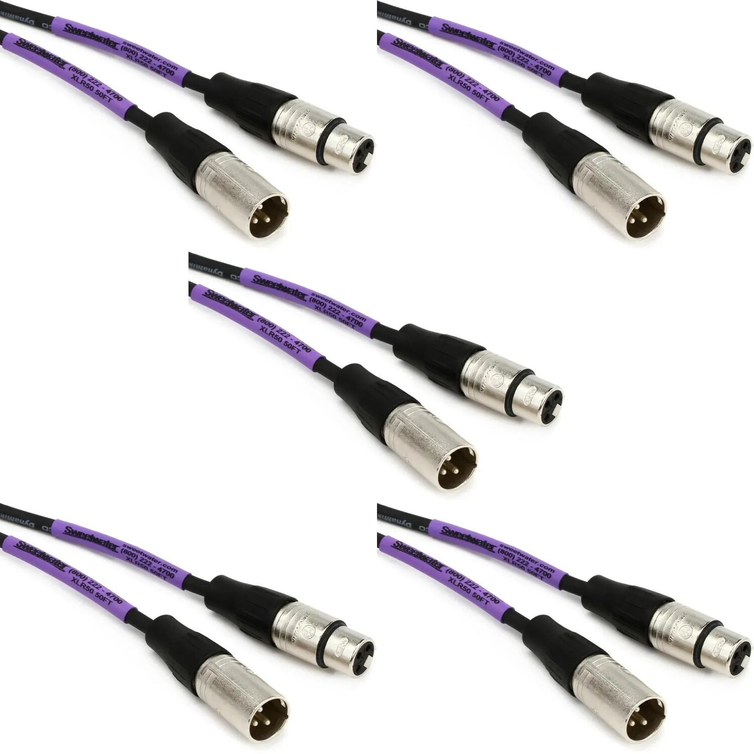 

Микрофонный кабель Pro Co EXM-50 Excellines — 50 футов (5 шт.)