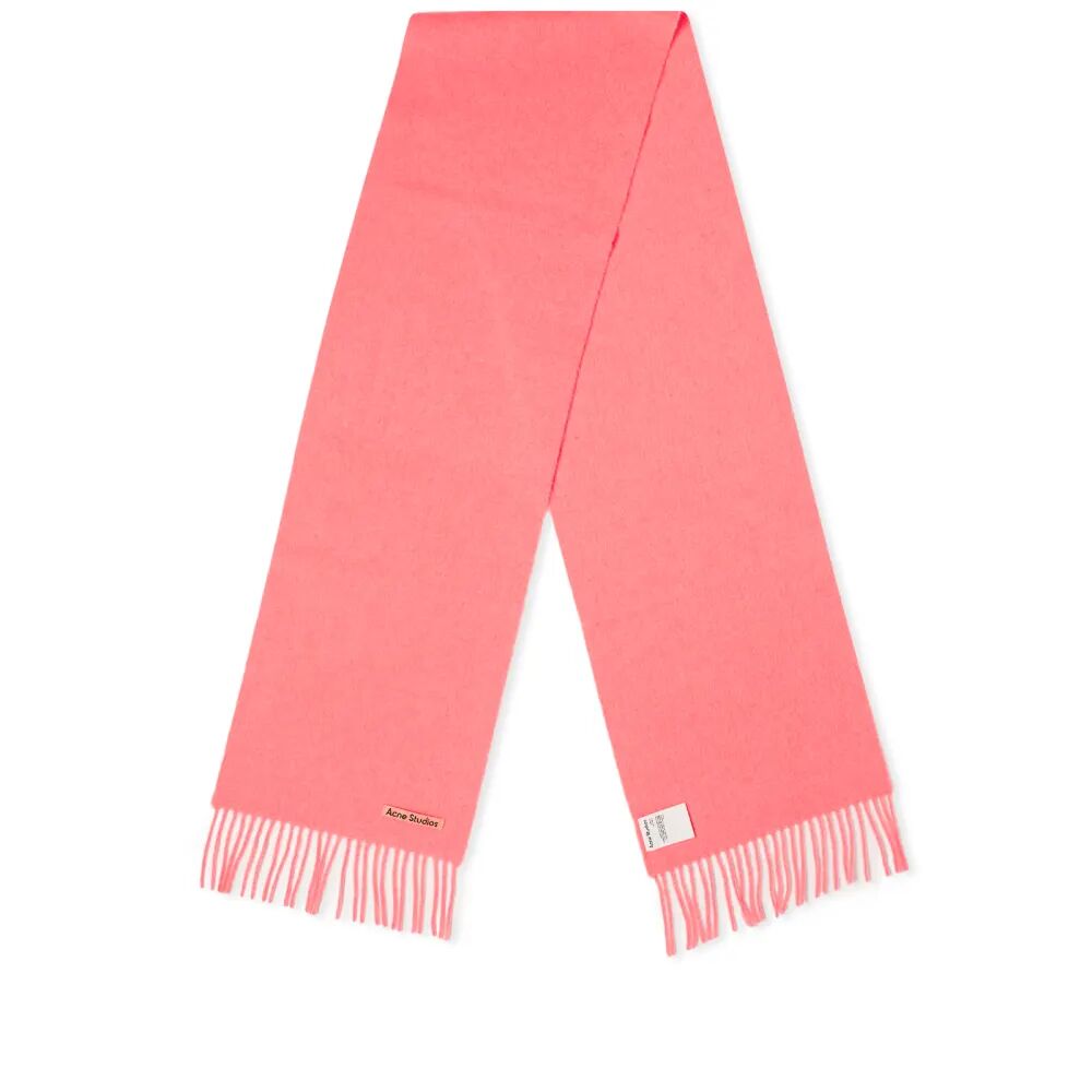 Узкий шарф Acne Studios Canada, розовый новый узкий шарф acne studios canada