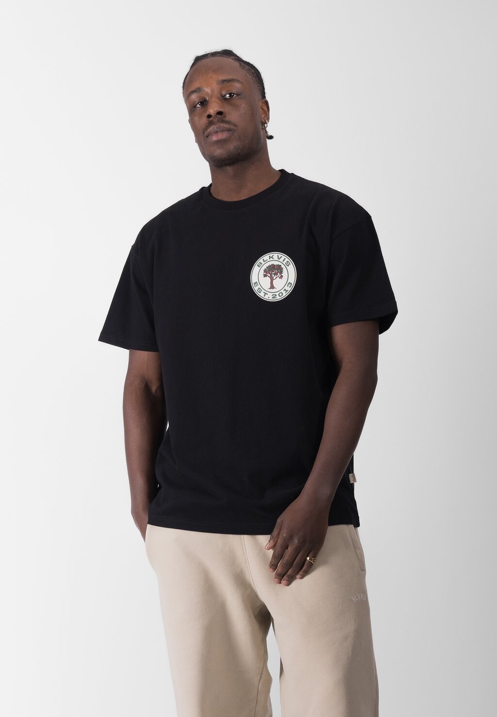 

Футболка с принтом SOURCE TEE UNISEX Blkvis, цвет black