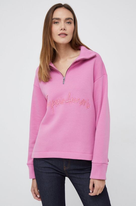 

Фуфайка Emporio Armani, розовый