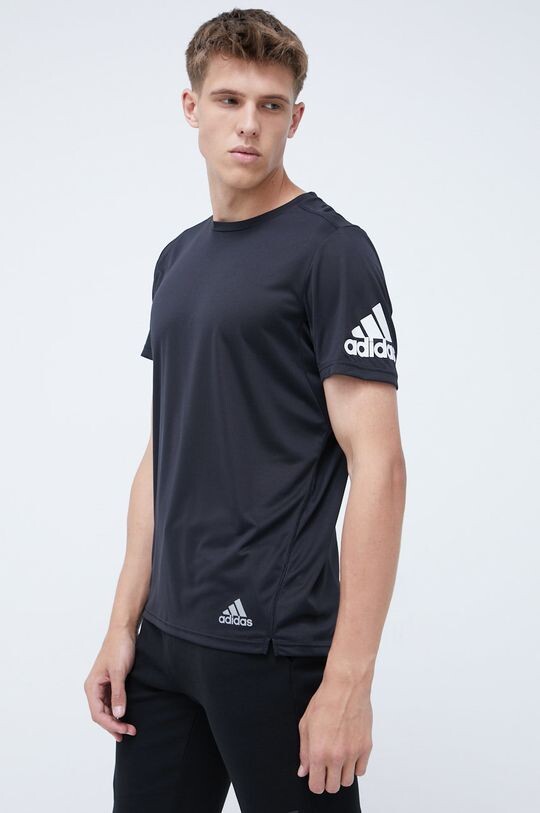

Футболка для бега Run It HB7470 adidas, черный