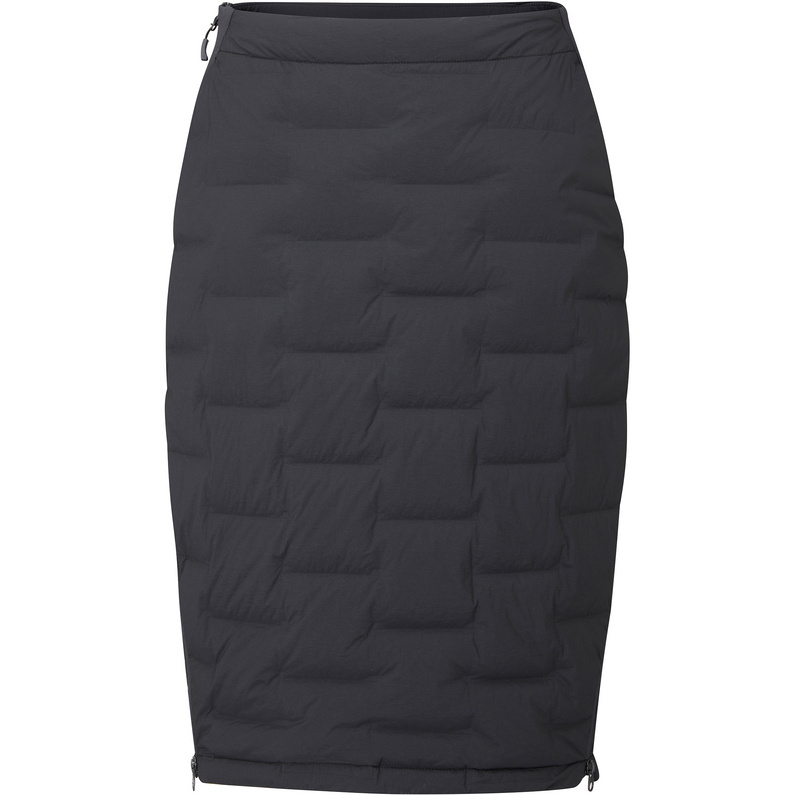 Женская эластичная пуховая юбка Cubit Rab, черный