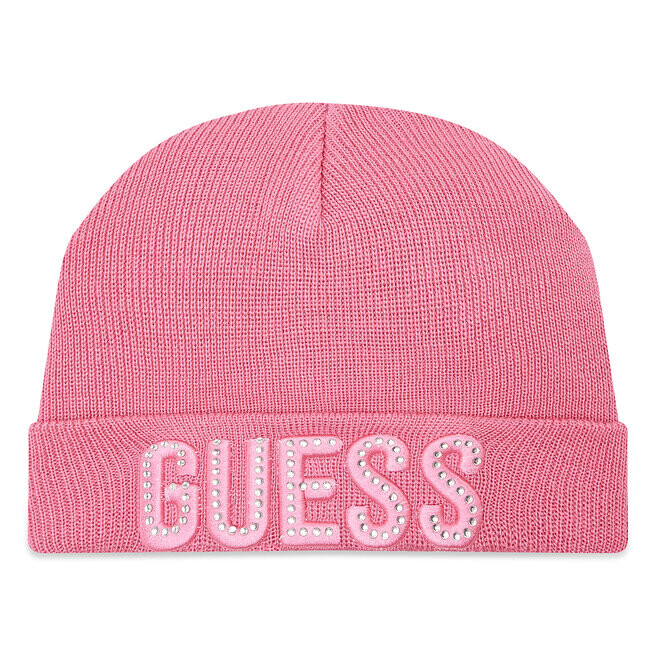 

Шапка Guess, розовый