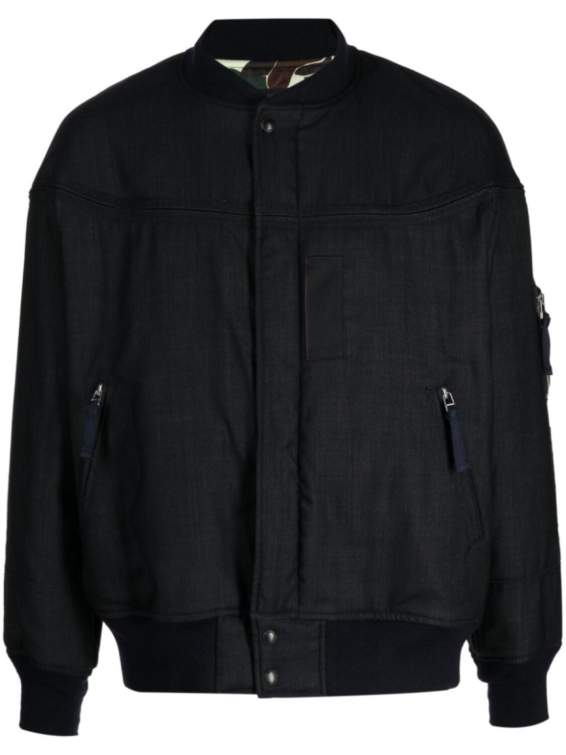 

Comme des Garçons Homme бомбер с карманом на молнии, черный