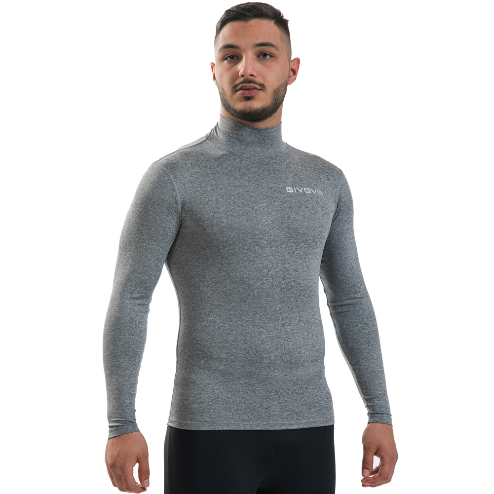 

Функциональная рубашка с воротником Givova Baselayer Corpus 3 серая