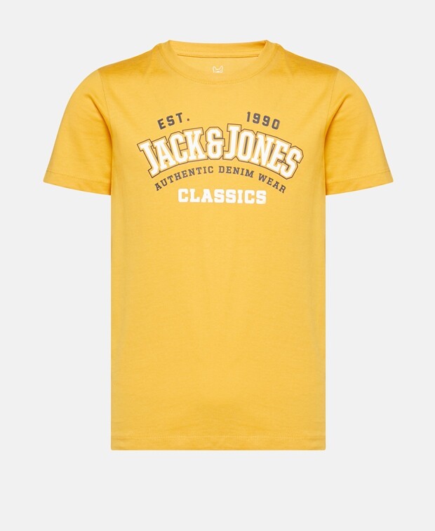 

Органик футболка Jack & Jones Junior, желтый