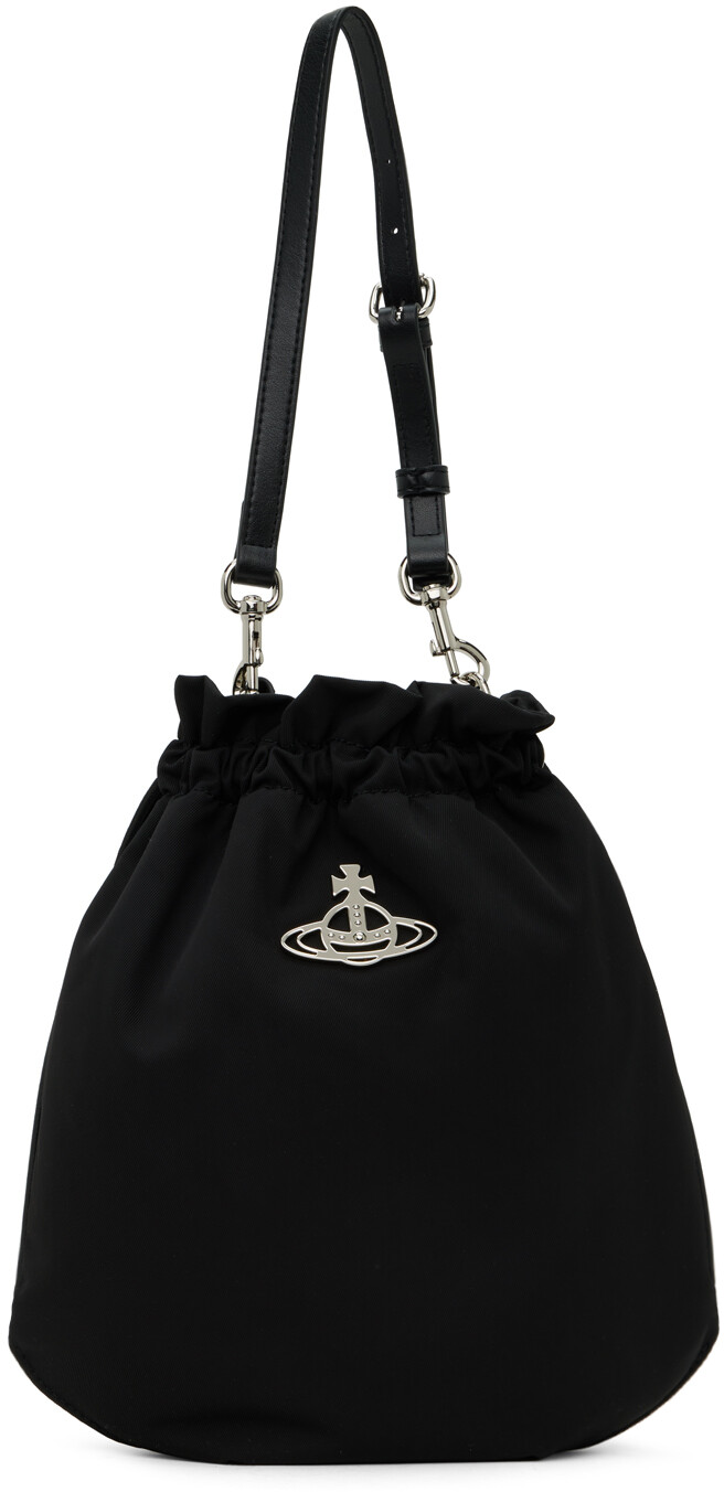 

Черная сумка через плечо на шнурке Vivienne Westwood