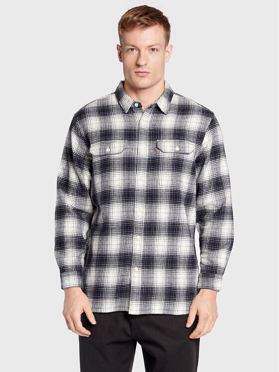 

Рубашка свободного кроя Levi's, серый