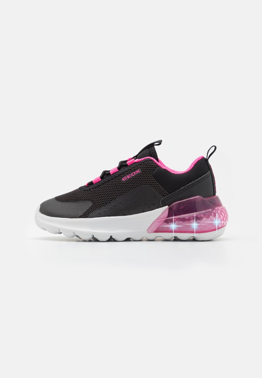 

Низкие кроссовки Activart Illuminus Lights Geox, цвет black/fluo fuchsia
