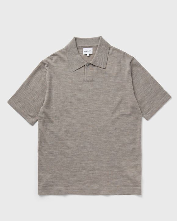 

Поло Norse Projects Jon Tech Merino Ss Polo, песочный