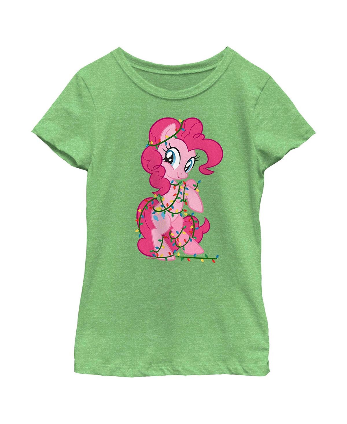 

Детская футболка «My Little Pony: Friendship is Magic» для девочек «Рождественские огни Пинки Пай» Hasbro