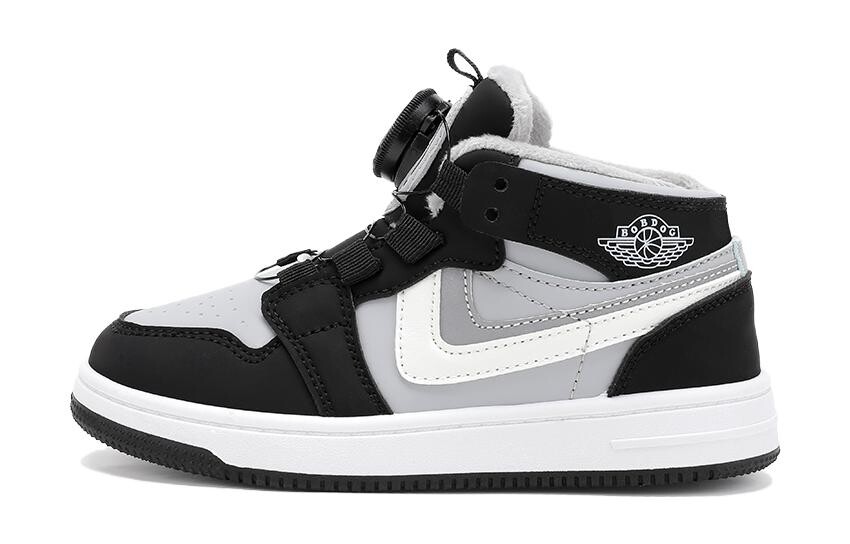 

Кроссовки BOBDOG Kids Skateboarding Shoes Kids Mid-top, черный