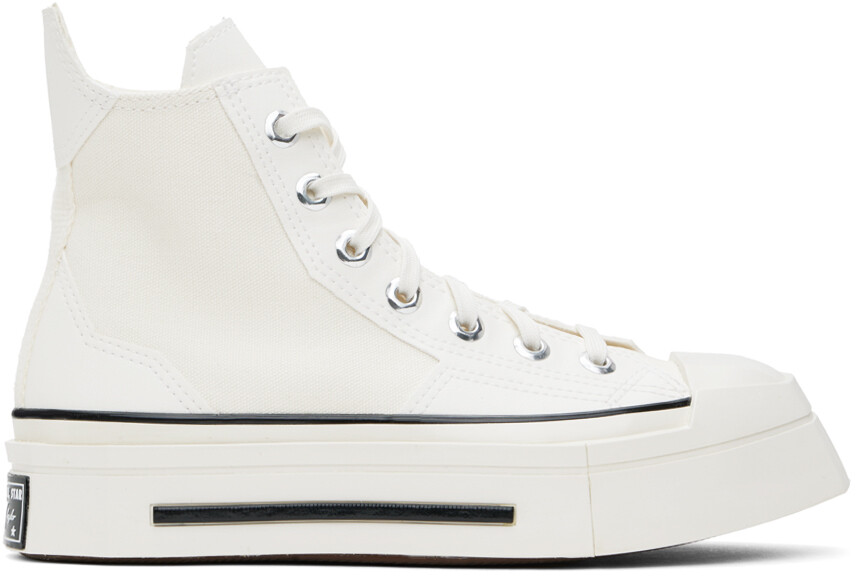 

Белые кроссовки Chuck 70 De Luxe Squared Converse, Белый, Белые кроссовки Chuck 70 De Luxe Squared Converse