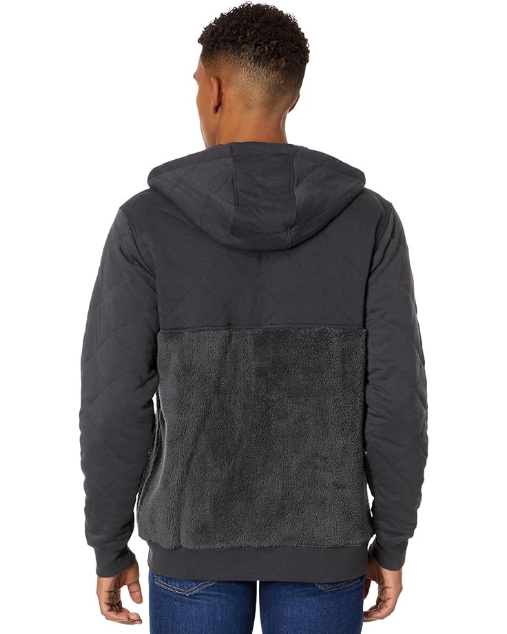 

Худи Hurley Blanket Mix Full Zip Hoodie, цвет Dark Stone Grey