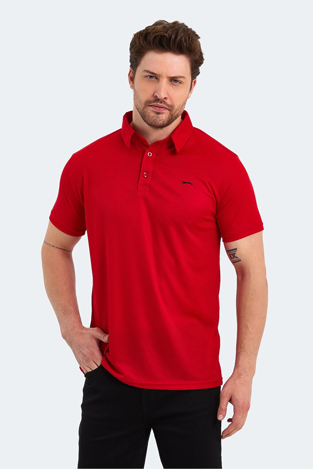 SLOAN Мужская футболка красная SLAZENGER