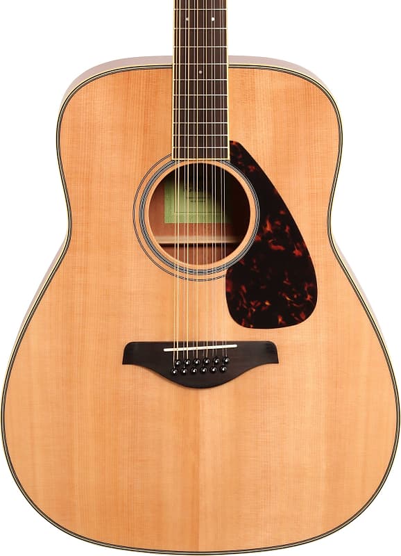 ibanez pf1512 nt 12 струнная акустическая гитара Акустическая гитара Yamaha FG820 NT 12-String Spruce Top Folk Acoustic Guitar