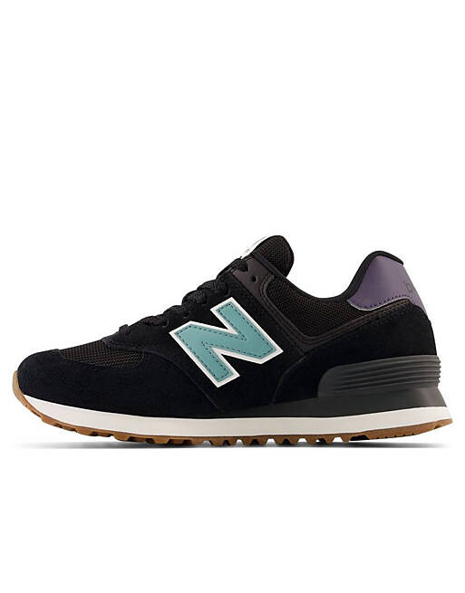 

Черные кроссовки New Balance 574, Черный