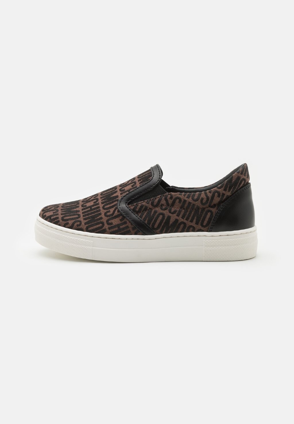 

Низкие кроссовки Unisex MOSCHINO, цвет brown/black