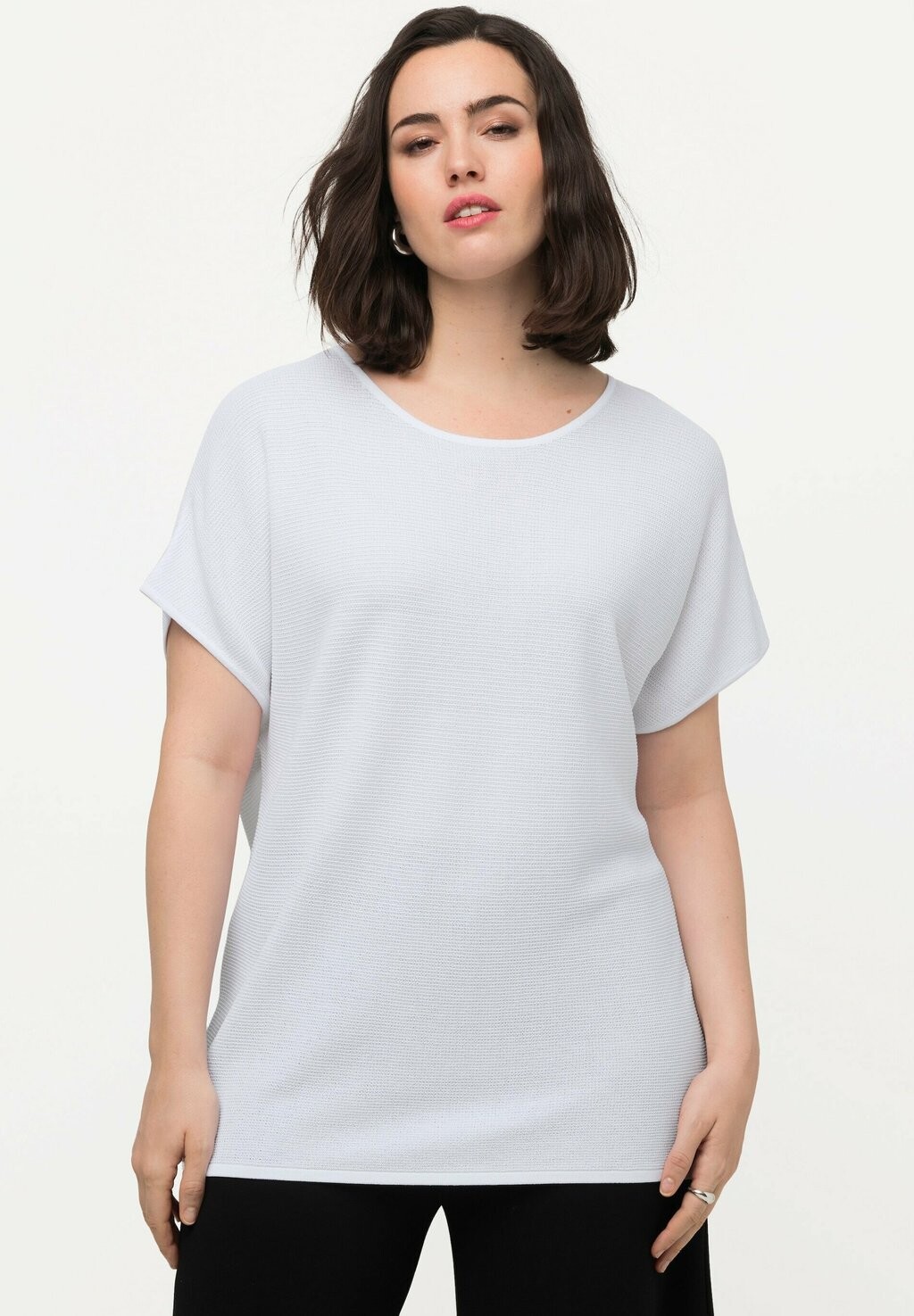 

Базовая футболка SHORT SLEEVE Ulla Popken, белый