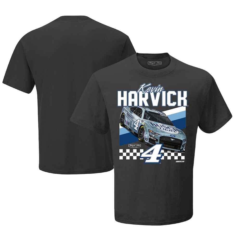 

Футболка с коротким рукавом Stewart-Haas Racing Team Collection Kevin Harvick, угольный