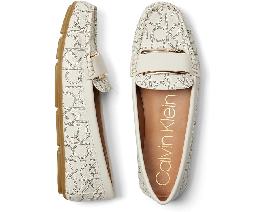 

Лоферы Calvin Klein Leonie, цвет White Logo