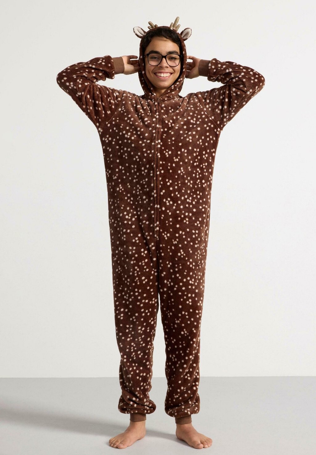 

Комбинезон COSY ONESIE Lindex, цвет brown