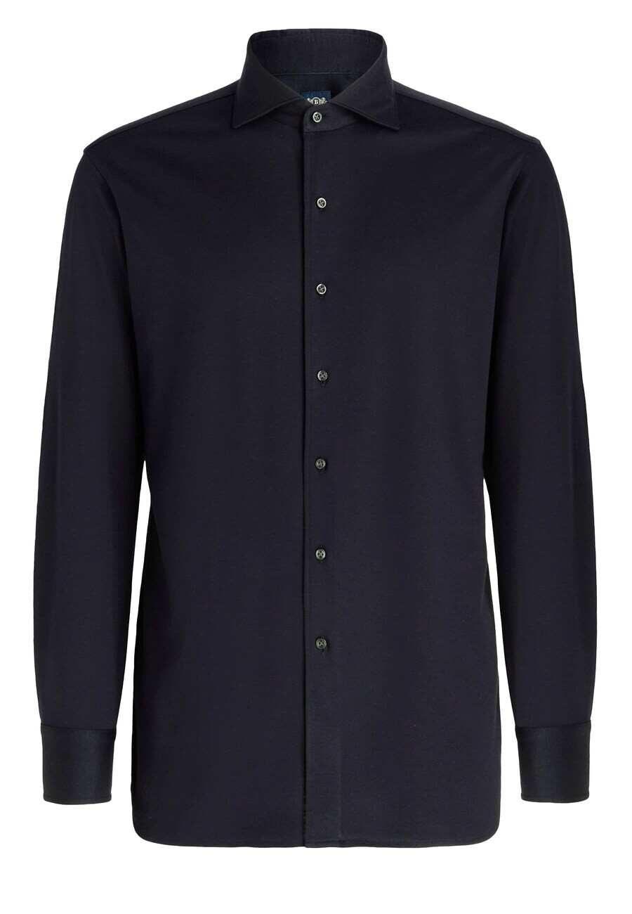 

Рубашка Boggi Milano Slim fit Button Up, темно-синий