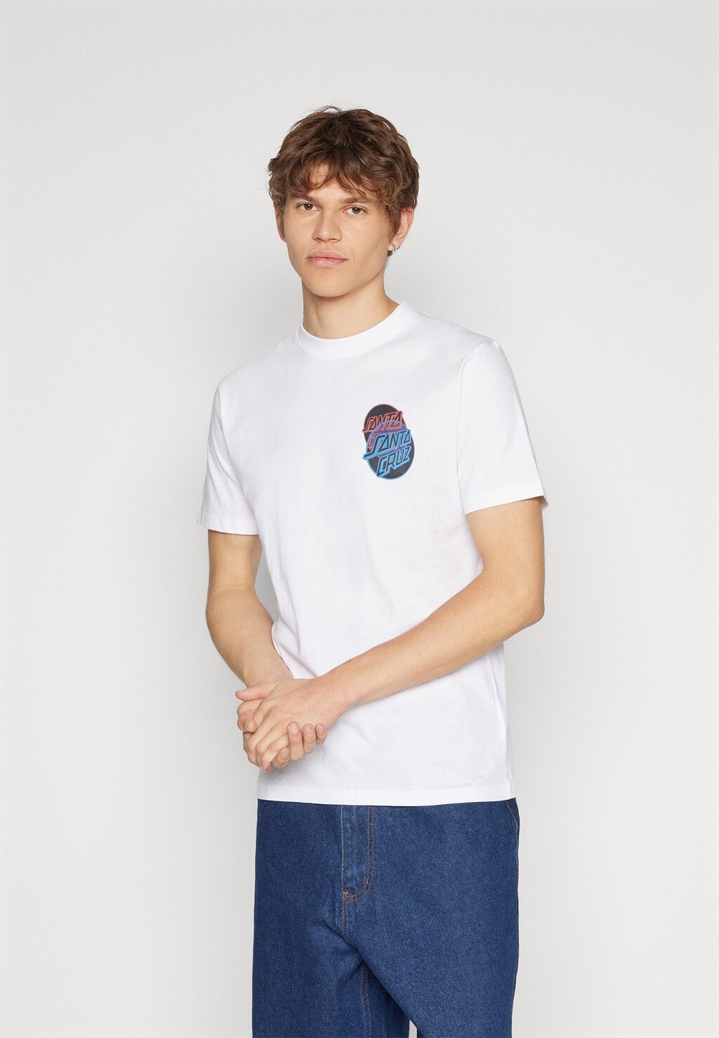 

Футболка с принтом DISSECT HAND UNISEX Santa Cruz, белый