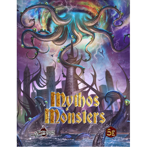 Книга Mythos Monsters (5E)