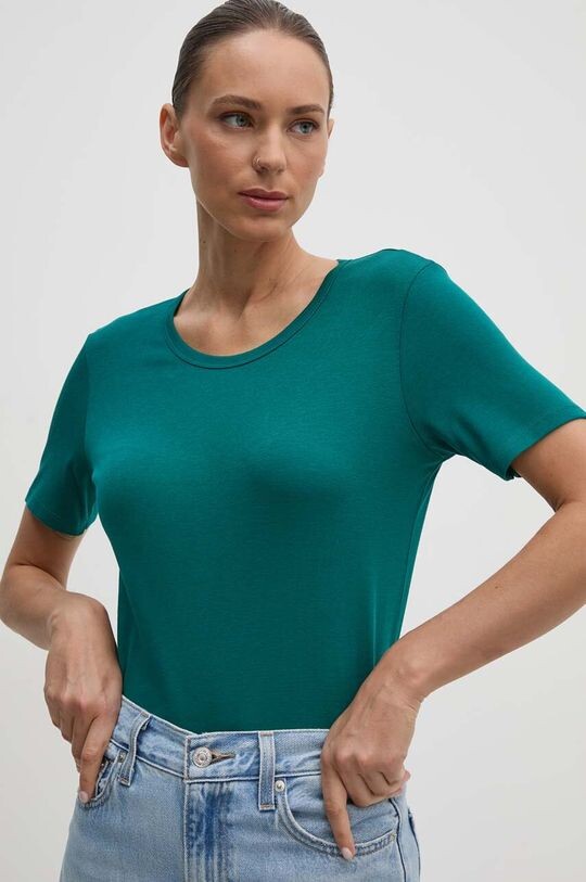 

Хлопковая футболка United Colors of Benetton, зеленый